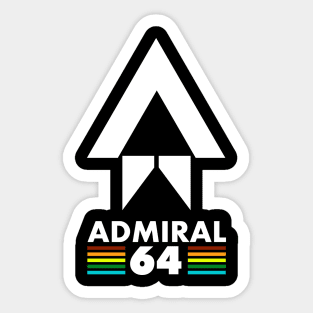 Admiral Computer 64 Sticker